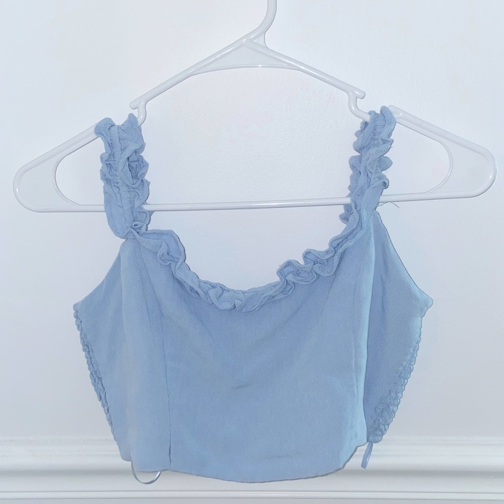 Cotton Candy LA crop top!!